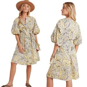 BY ANTHROPOLOGIE Josephine Midi Dress